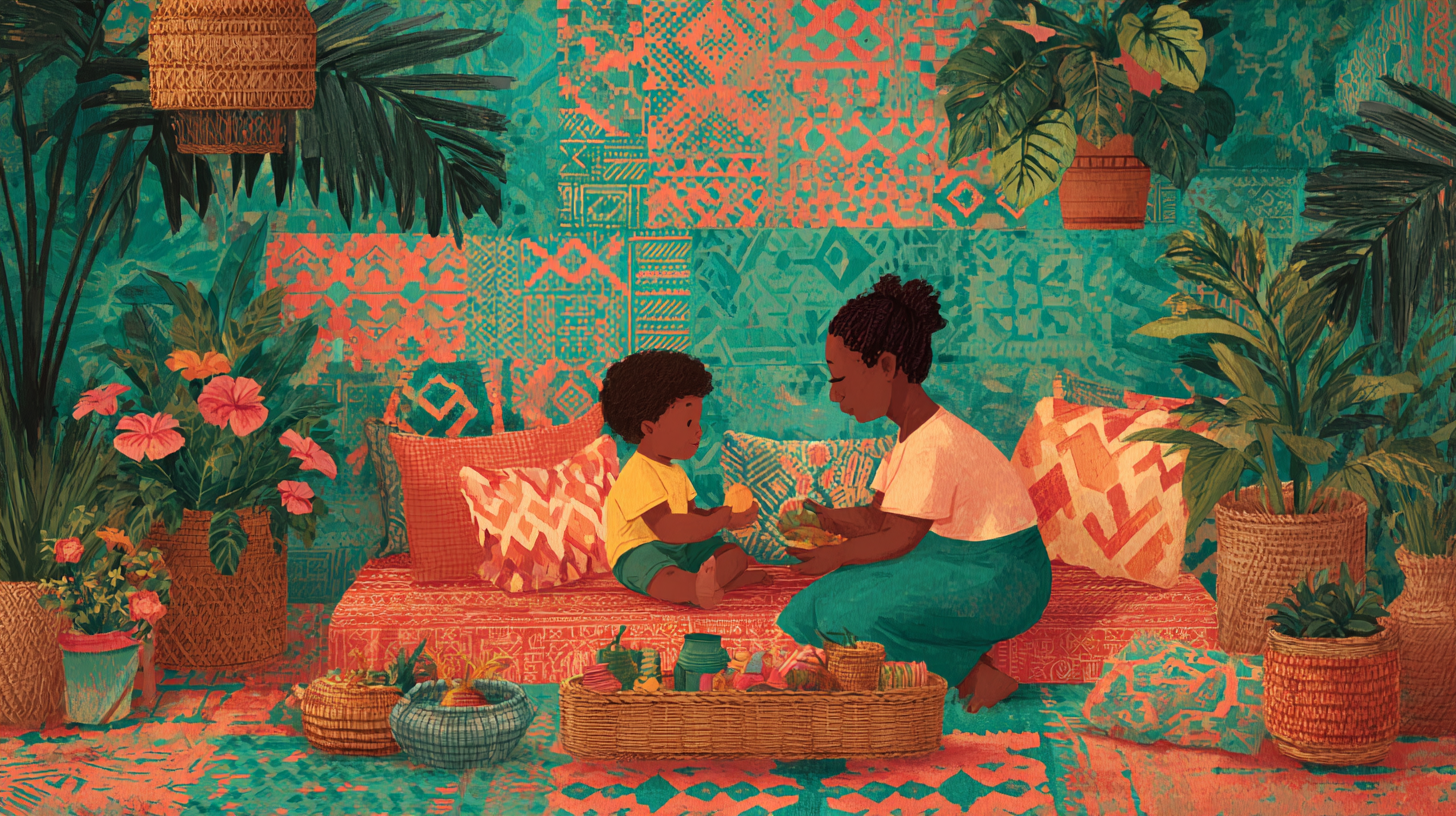 Speech therapist working with young child on oral motor feeding skills during therapy session