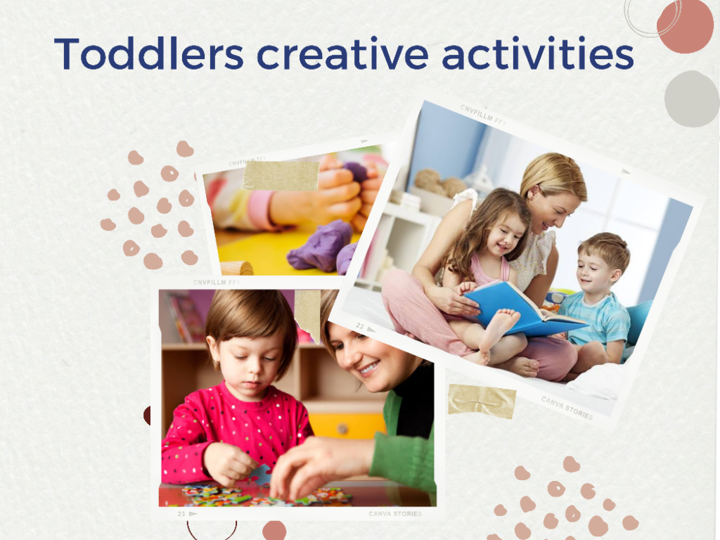 creative activities for toddlers