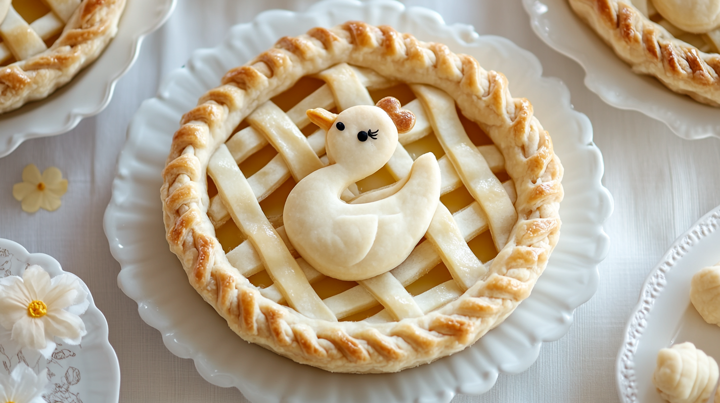 yardiebaby Baby Shower Pies decorated with a baby themed crus fbf043f5 a3cd 4ad7 a541 c93fbb1acdbf 2