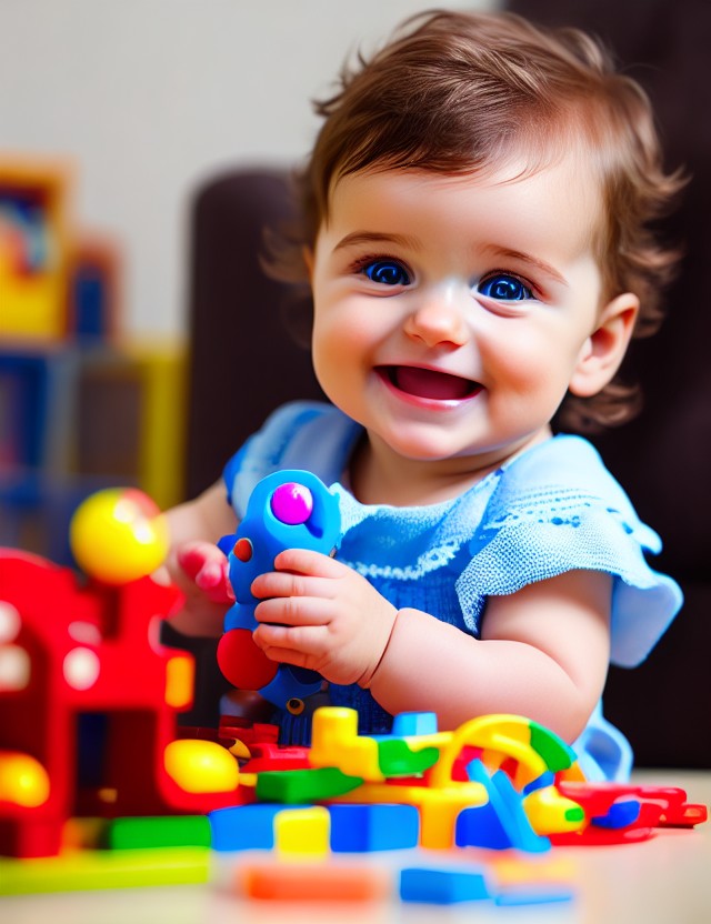 RPG 40 beautiful Baby smiling with Toys For Fine Motor Skills 1
