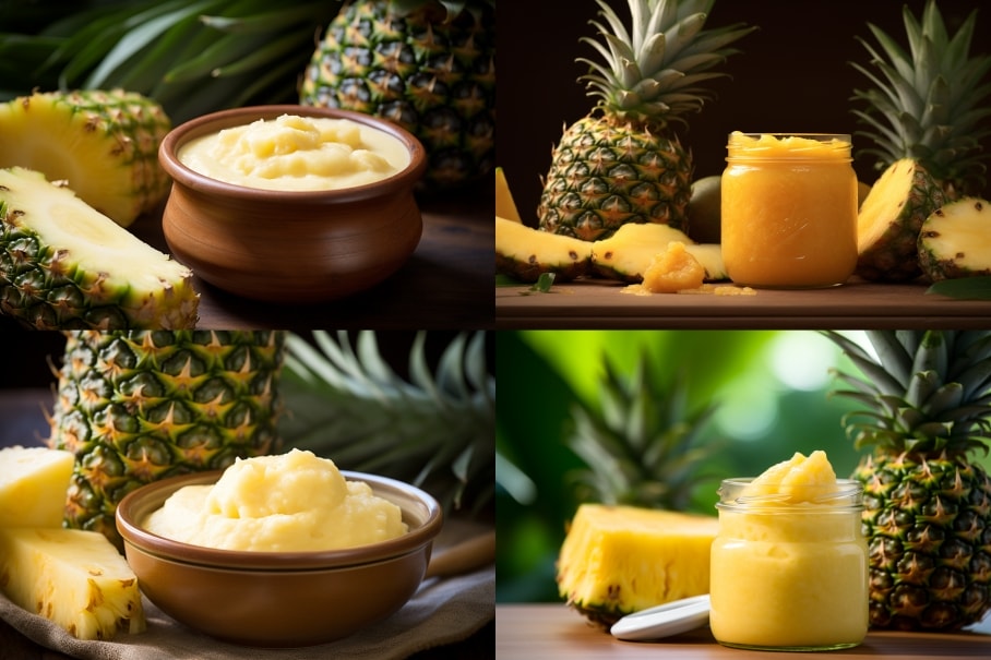 Crunch Cassava and Pineapple Recipe 242 0