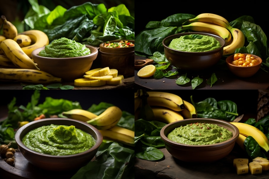 Greens Caribbean Spinach and Recipe 250 0