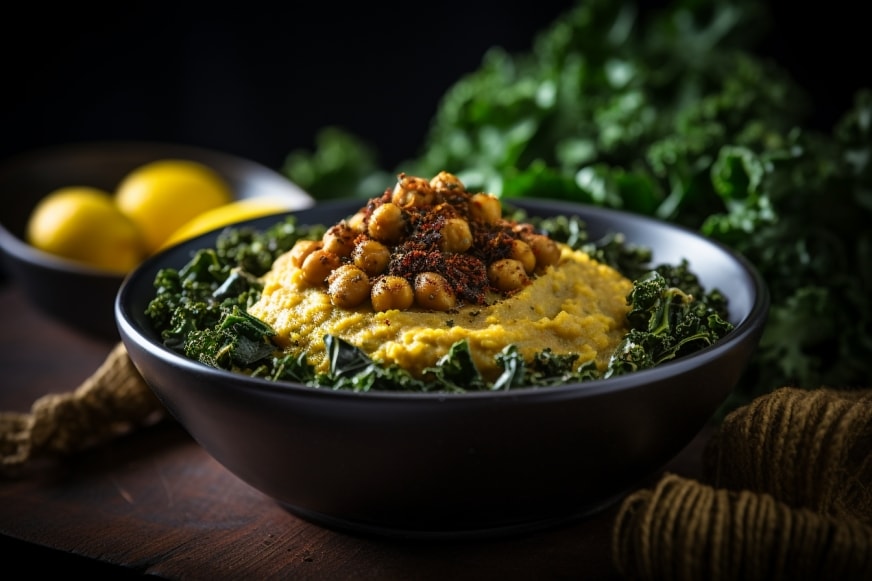 Jerk Spiced Kale and Chickpe Recipe 104 0