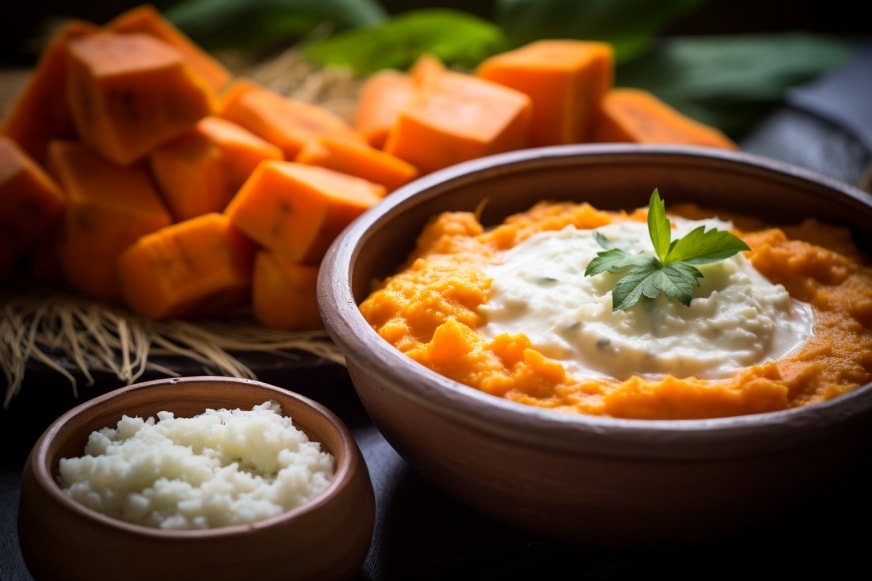 Vegan Mashed Yams and Coconut Recipe 168 0