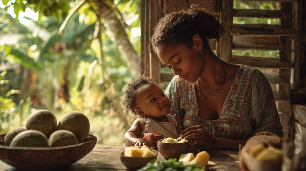 239 0 ractices Breadfruit as Baby Advice