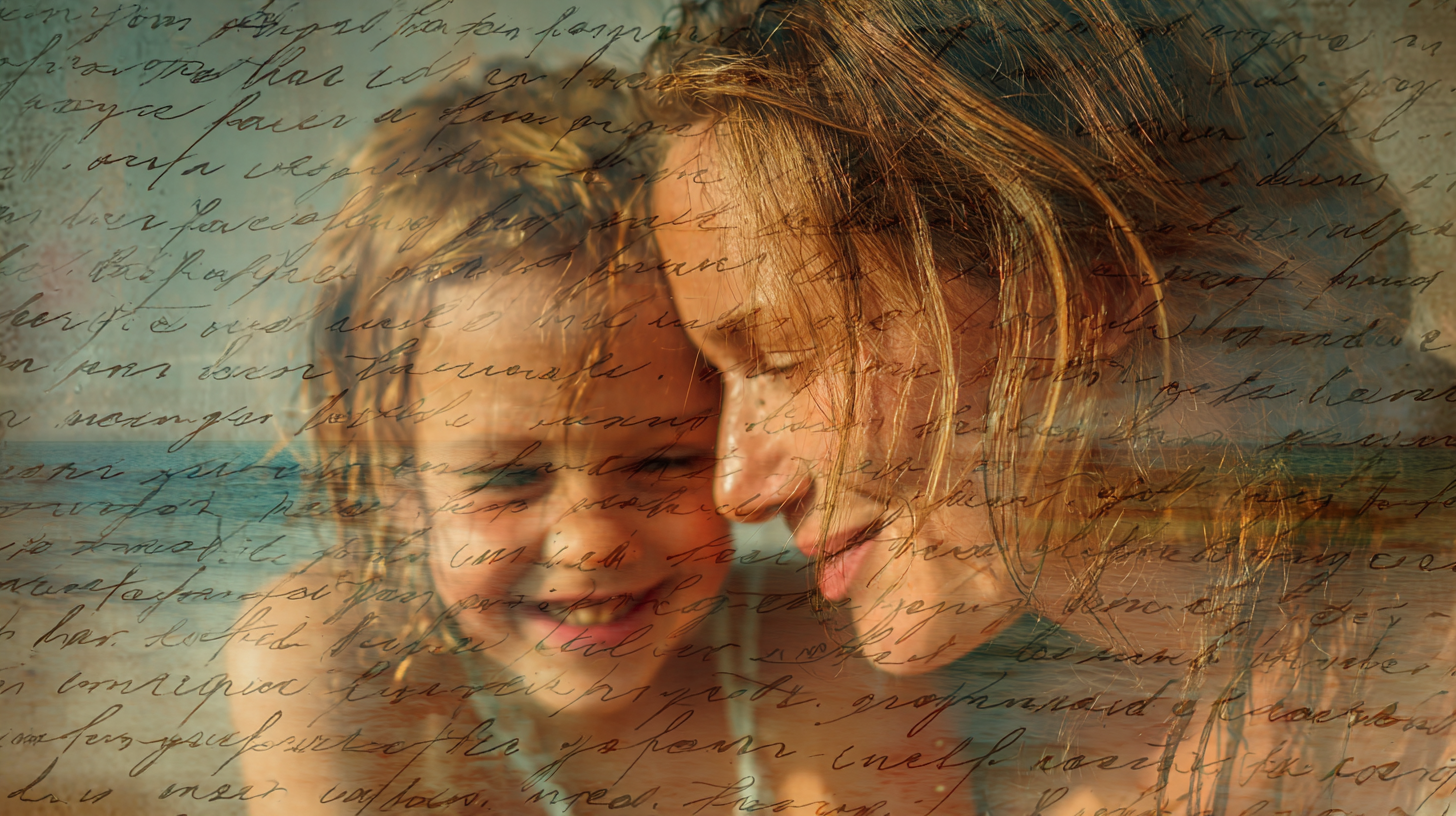 Parent and child sharing a joyful mealtime together
