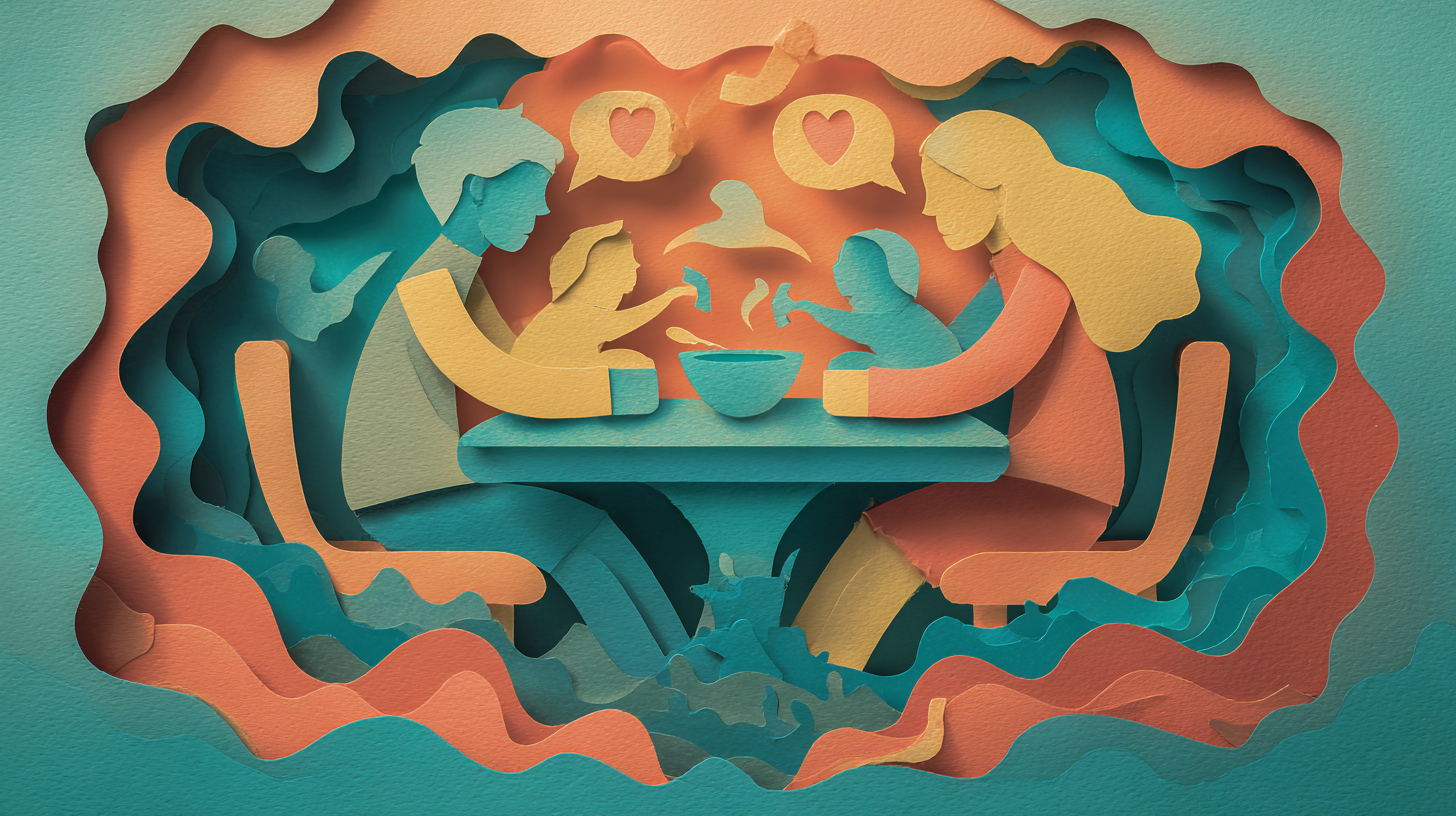 Parents resolving conflicts about feeding and turning disagreements into a partnership