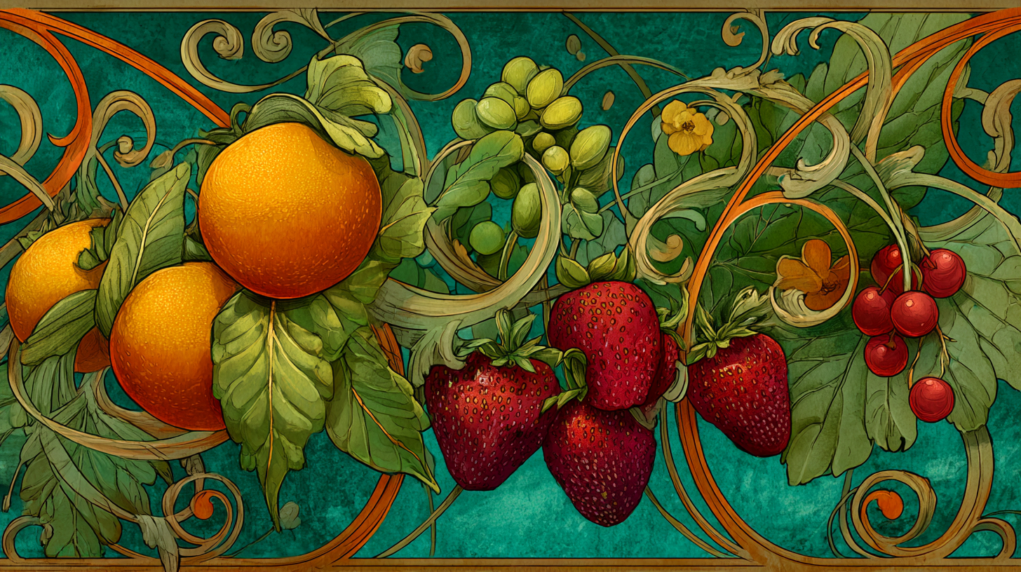 Colorful plate showing iron-rich foods paired with vitamin C sources like citrus fruits and bell peppers