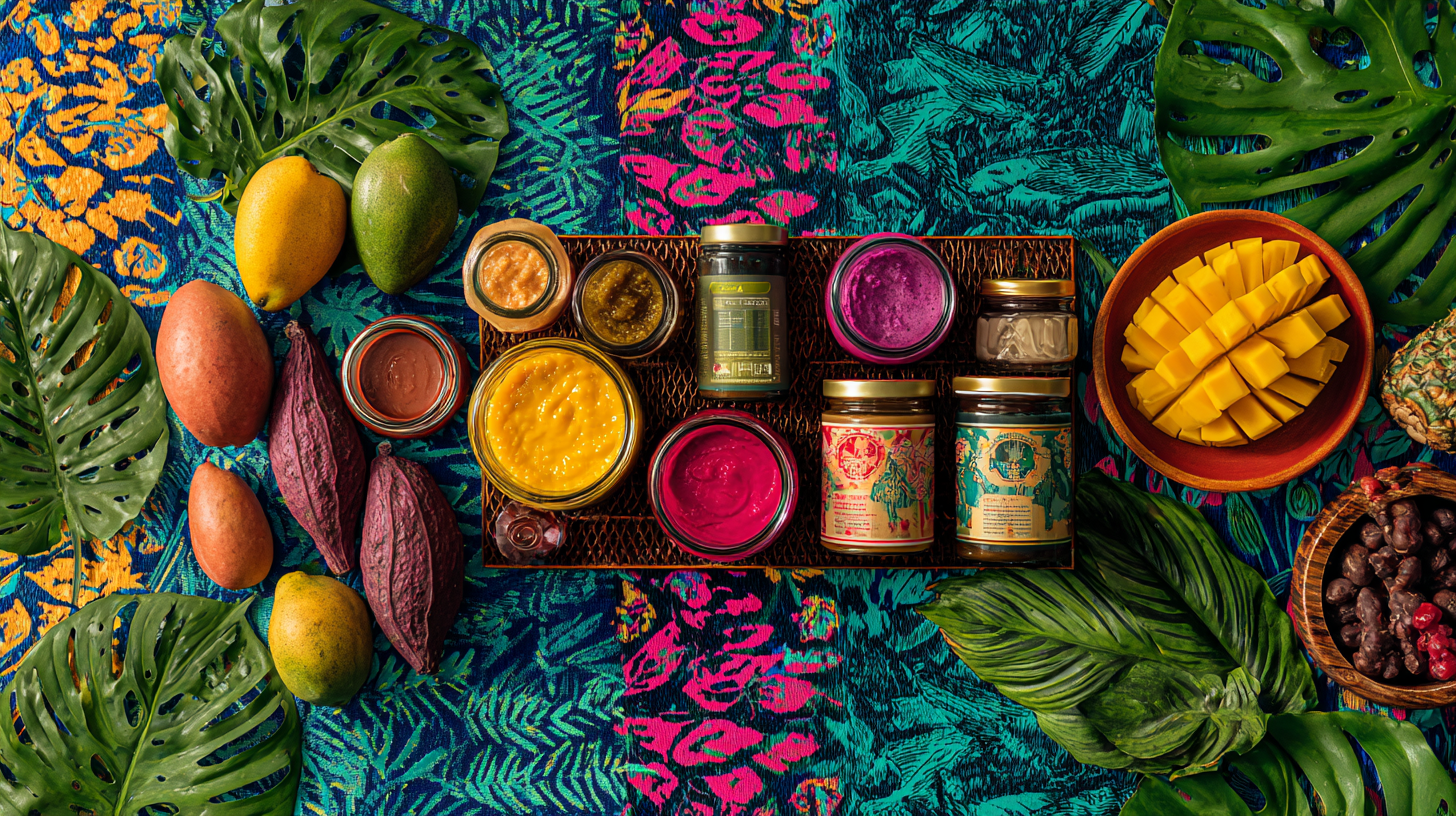 Parent comparing homemade and store-bought baby food options in modern kitchen