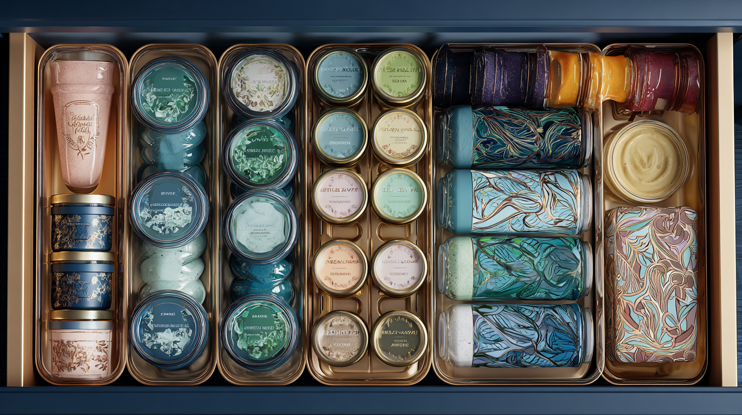 Organized freezer with labeled baby food containers and proper storage system